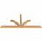 Ekena Millwork Richland Timber Gable Bracket, Western Red Cedar, 84"W x 38"H x 3 1/2"D x 3 1/2"F, 11/12 Pitch GBW084X38X0404RIC00SWR - alternate 5